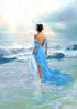 Lady Walking in Water